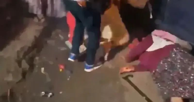 Düğünde korku dolu anlar: Havai fişekler kalabalığın ortasında patladı Karabük Haberleri