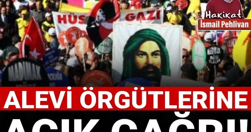 Alevi örgütlerine açık çağrı!