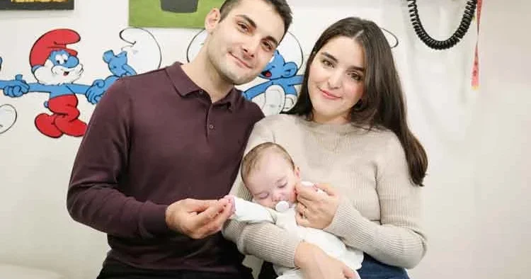 Kalp yetmezliği olan Aras bebeğin akıllı çorabı