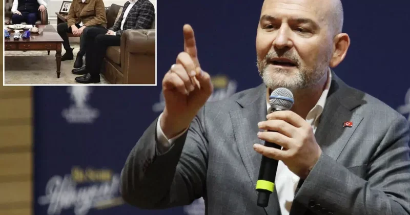 Fotoğrafları ortaya çıkmıştı! Soylu, Fatih Özer iddialarına ateş püskürdü