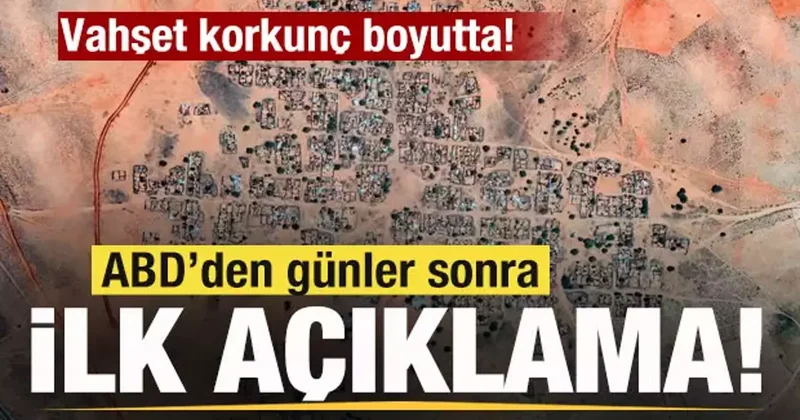 Korkunç vahşet! ABD den son dakika Sudan açıklaması