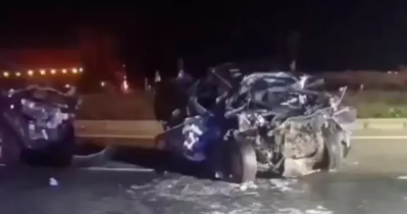 Tekirdağ da Feci Kaza: İki Ölü