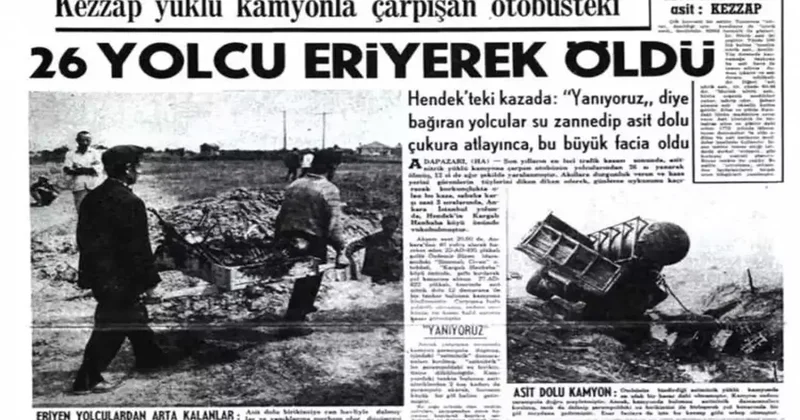 Sakarya da yaşandı! Bu felaketin eşi benzeri yok: 26 yolcu eriyerek öldü....