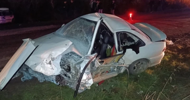 Amasya’da otomobiller birbirine girdi: 8 yaralı