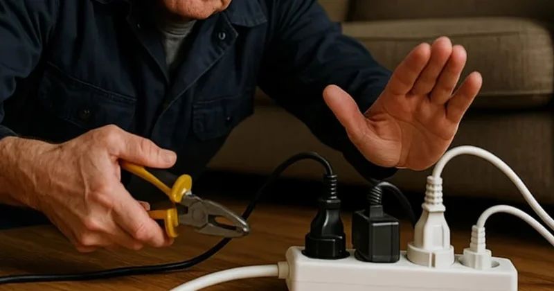 Buzdolabı fişini uzatma kablosuna takan yandı Sözcü Gazetesi