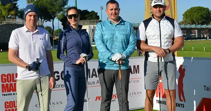 32 nci Golf Mad Turnuvası Antalya da başladı