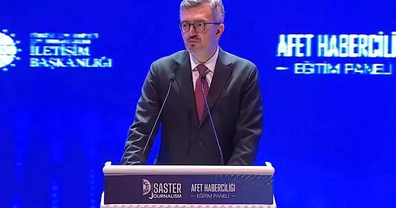 İletişim Başkanı Duran: Afet haberciliği ders müfredatı geliştirilmesini önemsiyorum