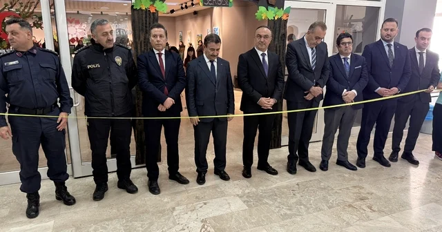 Tekirdağ da ilkokul öğrencilerinin resim sergisi açıldı Tekirdağ Haberleri