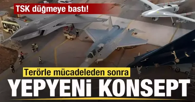 TSK düğmeye bastı! Terörle mücadeleden sonra yeni konsept