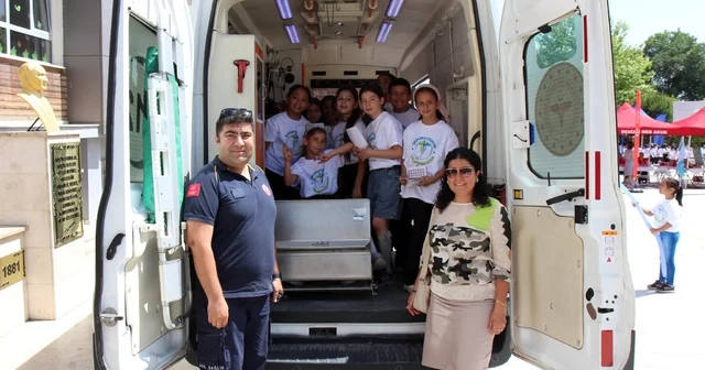 Denizli de gelen 475 bin çağrıda 104 bin hastaya ambulans hizmeti verildi Denizli Haberleri