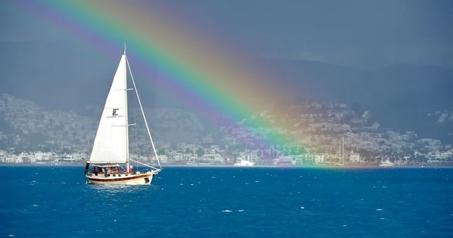10 uncu yılda tırhandil rüzgarı Bodrum da esti Muğla Haberleri