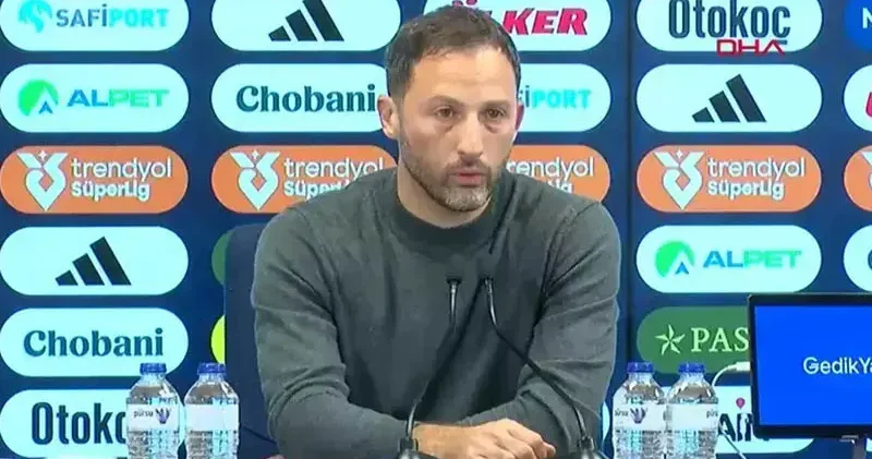Domenico Tedesco: Ben ve oyuncularım beraberlikten dolayı hayal kırıklığına uğradık