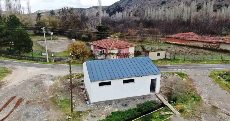 İnönü’de metruk haldeki halı yıkama yeri yenilenip vatandaşların hizmetine sunuldu