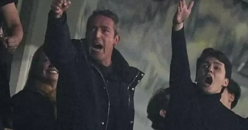 Ali Koç un 90+5 teki gol sevinci olay oldu