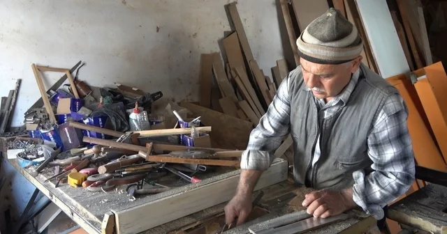 45 yıllık marangoz ustası çırak bulamazsa işyerini kapatacak 15 yaşında marangozluğa başlayan marangoz ustası Çırak bulamaz isem kepenk indireceğim Antalya Haberleri