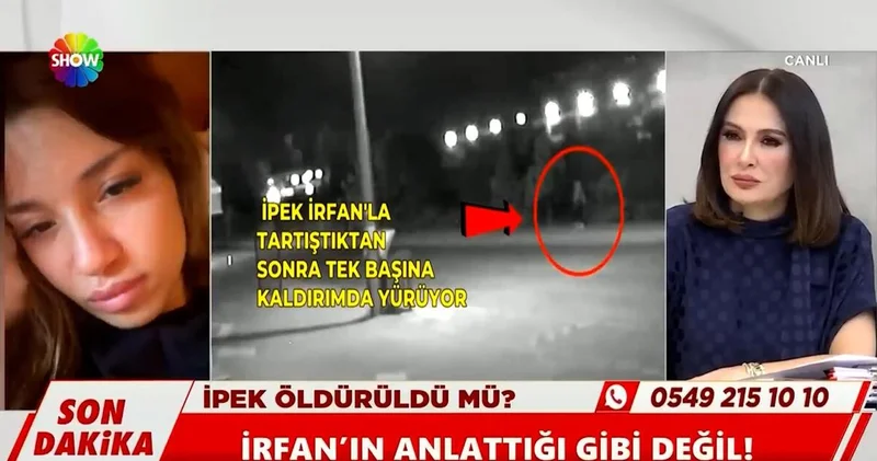 Güvenlik kamerası kayıtları ortaya çıktı... İpek i İrfan mı öldürdü? Son dakika haberleri