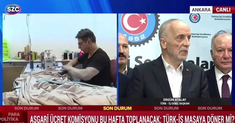 Asgari ücret için kritik hafta: Türk İş ten açıklama Sözcü Gazetesi