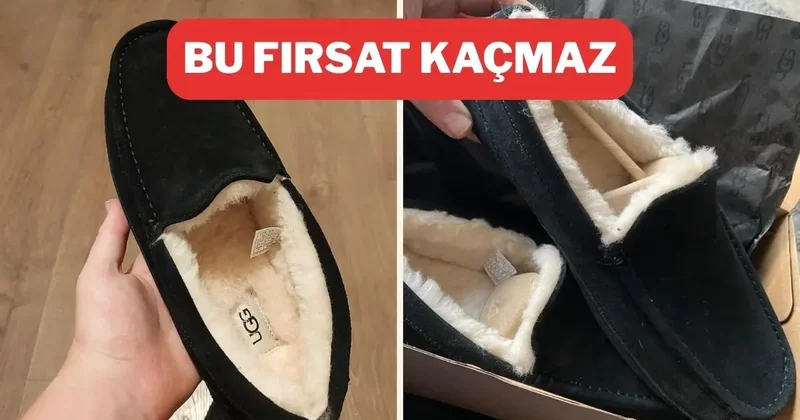 Bu kış için almanız gereken ilk ürün UGG terlik indirimde!