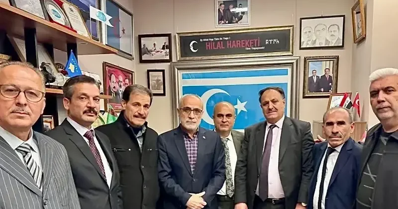 Cumhurbaşkanı Başdanışmanı Topçu Suriye Türkmen asıllı heyeti kabul etti Türkiye Haberleri