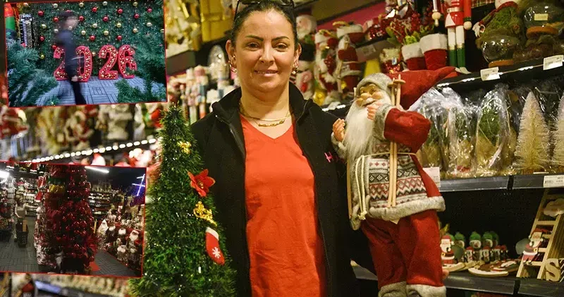 Yılbaşı kutlamalarının vazgeçilmezi yapay çam ağacı