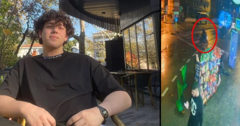 Motosikleti devrilen üniversiteli Enes hayatını kaybetti: Kahreden anlar kamerada