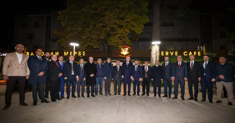 TBMM Başkanı Kurtulmuş, Duşanbe de Türk iş insanlarıyla buluştu