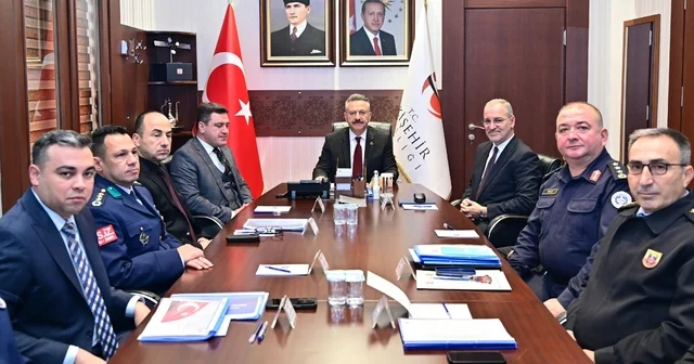 İl Güvenlik ve Asayiş Koordinasyon toplantısı düzenlendi Eskişehir Haberleri