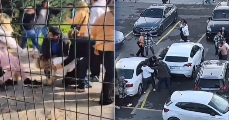 Duruşmadan çıktılar, birbirlerini linç ettiler! Müdahale eden kimse olmadı! Sözcü Gazetesi