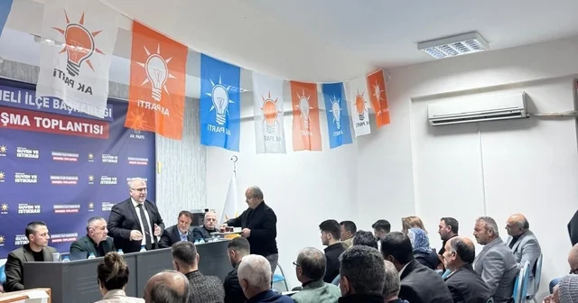 Osmaneli nin yol haritası AK Parti toplantısında belirlendi Bilecik Haberleri