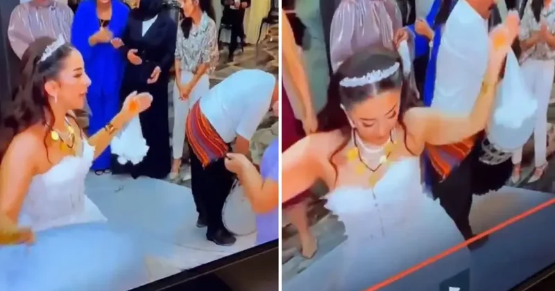 Düğünden bir yıl sonra ortaya çıkan görüntü pes dedirtti