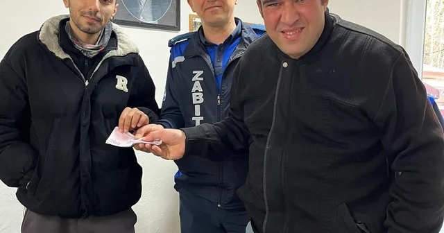 Merzifon da temizlik personelinden örnek davranış: Bulduğu parayı sahibine teslim etti Amasya Haberleri