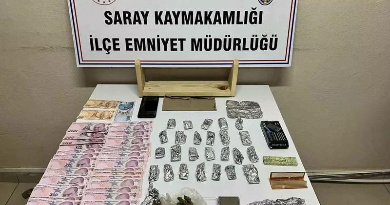 Tekirdağ polisi uyuşturucu ticaretine bir darbe daha indirdi