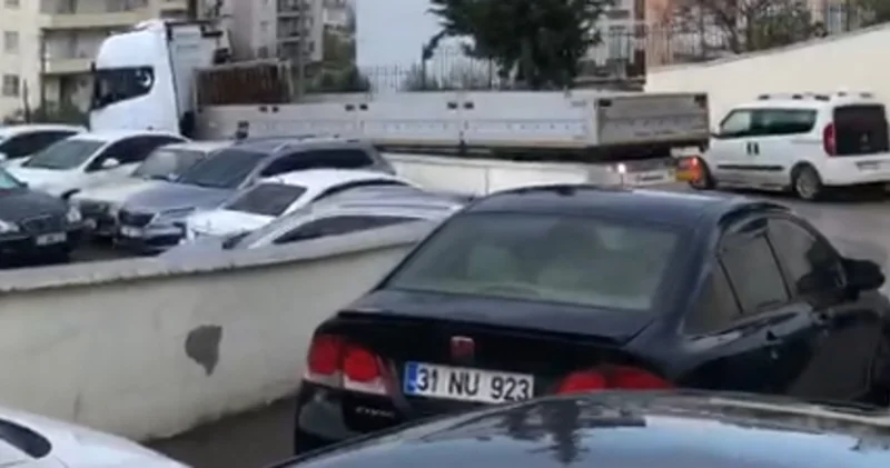 Trafiğe yol açtı, navigasyonu suçladı Son dakika haberleri