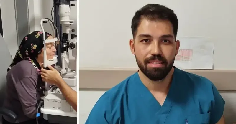 Mersin de 55 yıl sonra gelen mucize: Yarım asırdır görmeyen sağ gözü ameliyatla açıldı Mersin Haberleri