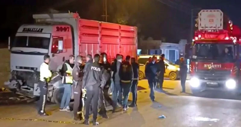 Gaziantep te feci kaza: Antrenör ile futbolcu öldü