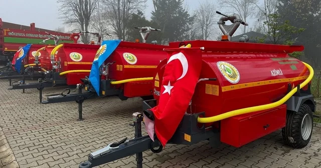 Gölyaka da köylülere su tankeri Düzce Haberleri