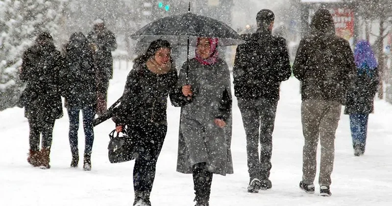 Meteoroloji den o bölgelere kar yağışı ve sağanak yağış uyarısı! Bugün kar yağacak mı?