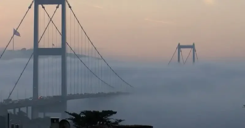 İstanbul da gemi trafiği sis nedeniyle durduruldu İstanbul Haberleri