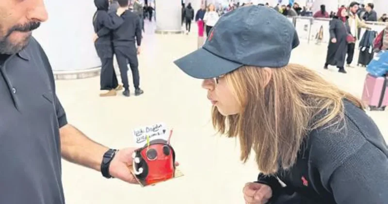 ‘Arkadaşlarımın sürprizi beni çok mutlu etti’