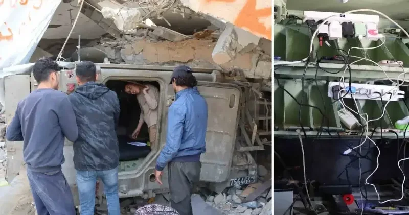 Filistinli genç İsrail zırhlı aracını şarj istasyonuna çevirdi Ortadoğu Haberleri