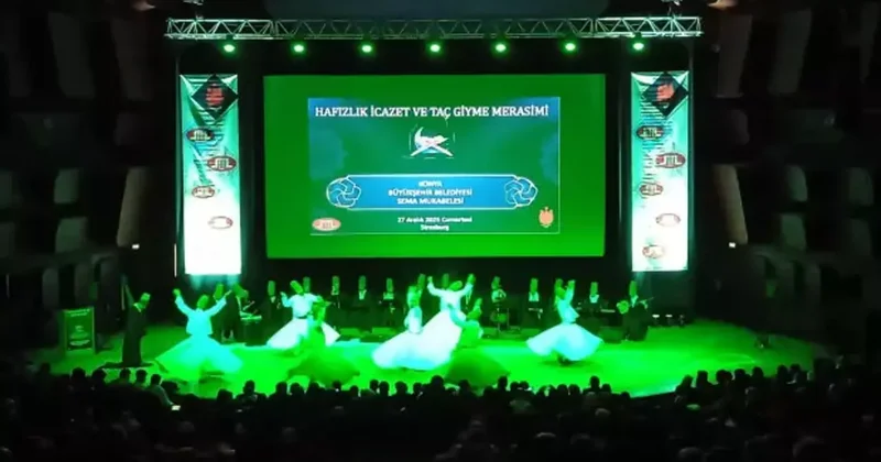 Konya Büyükşehir Fransa’da sema mukabelesi düzenledi