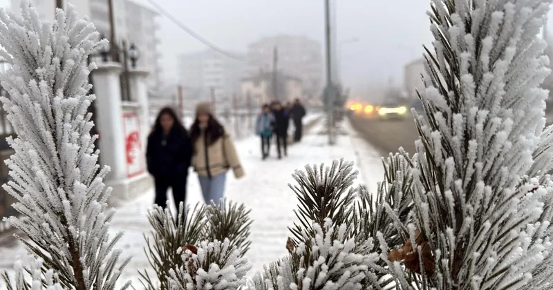 Ardahan Göle de sıcaklık eksi 40 dereceye yaklaştı