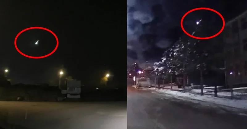 İki ilde birden göründü! Gökyüzündeki parlak ışık merak uyandırdı Sözcü Gazetesi