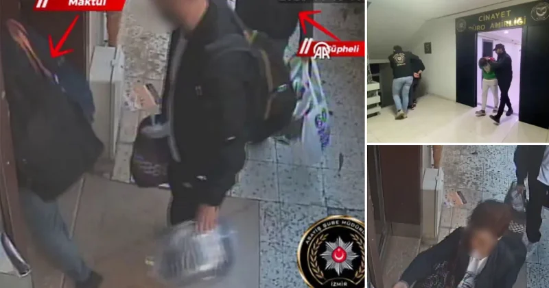 İzmir de kömürlükte vahşet: Anne katilini kan lekesi yakalattı Aktüel Haberleri