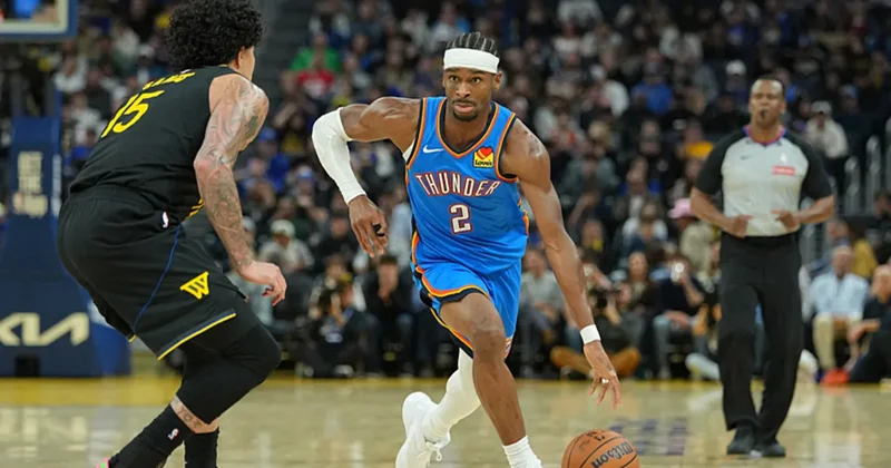 NBA de Thunder, Warriors ı farklı yendi!