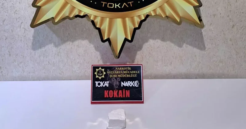 Tokat ta uyuşturucu operasyonu! Yastık içinden çıktı