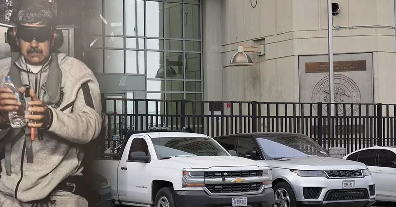 New York a götürülüyor! Maduro nun tutulacağı yer görüntülendi