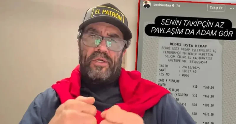 Ağzını bozan Bedri Usta şimdi de içtenlikle özür diledi