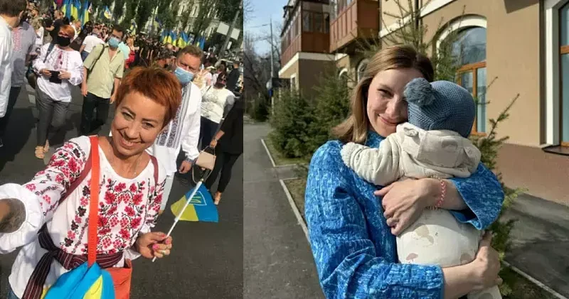 Kuşadası na sığınan Ukraynalı savaş mağduru anne ve kızı, yeni yıldan barış diledi