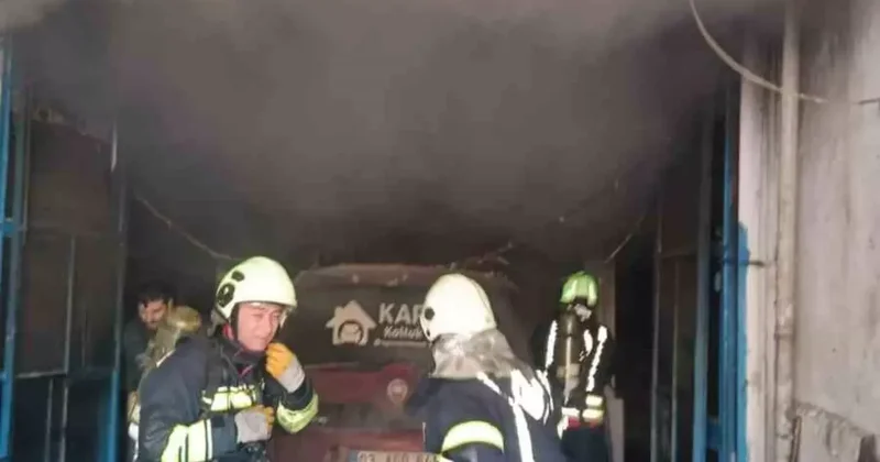 Sobaya dökülen maddenin parlaması sonucu bir çocuk yaralandı